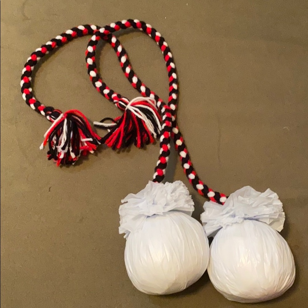 Authentic Hawaiian Poi Balls. Set of 2